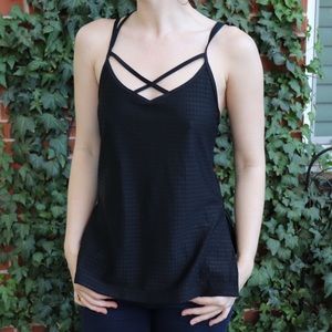 {Lorna Jane} Black workout tank